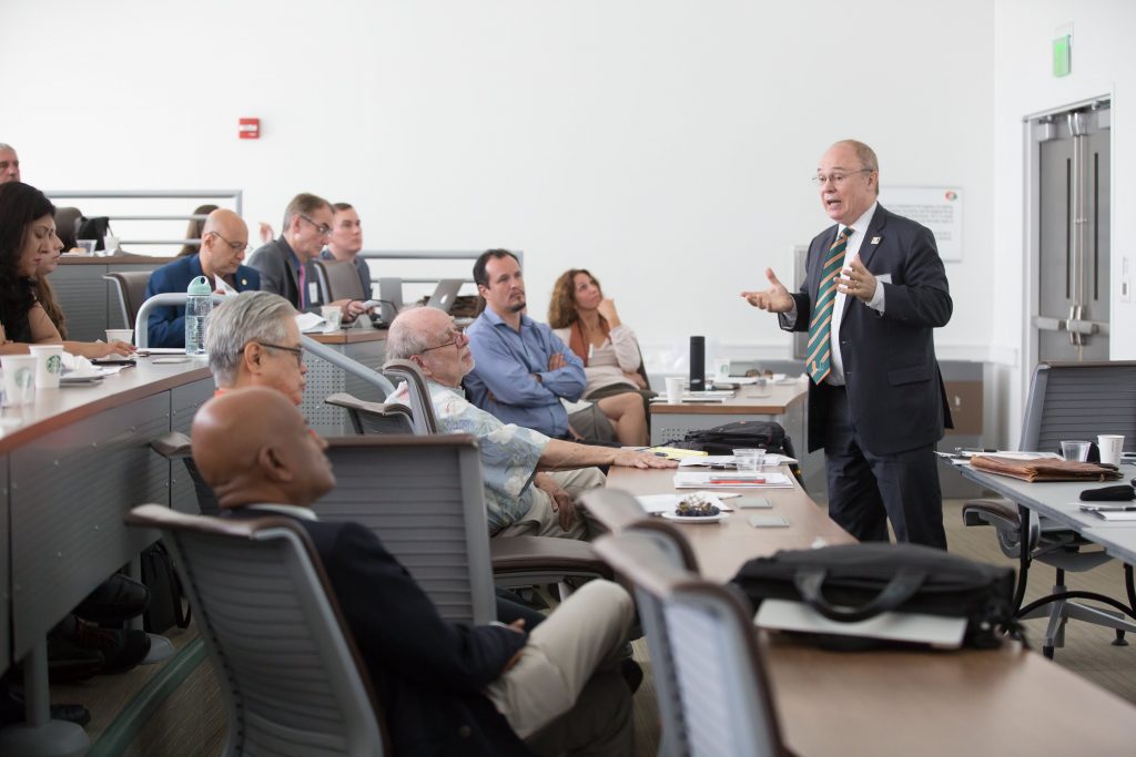 College of Engineering Dean Jean-Pierre Bardet talks about the importance of scientists and clinicians teaming up to shed more light on the health effects of climate.